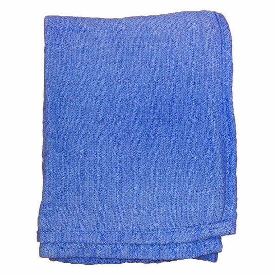 Blue Recycled Huck Towels