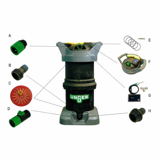 Unger nLite HydroPower Parts