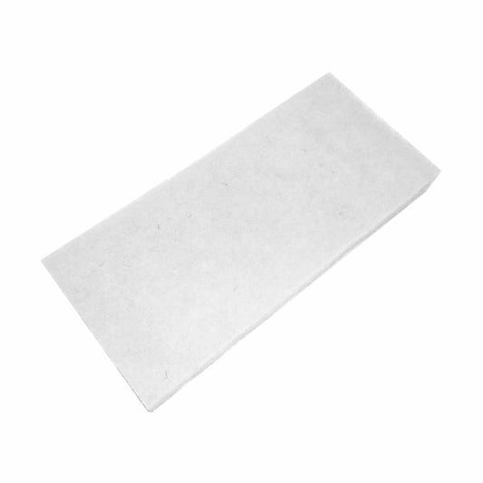 Unger 8 Inch SpeedClean White Scrub Pad