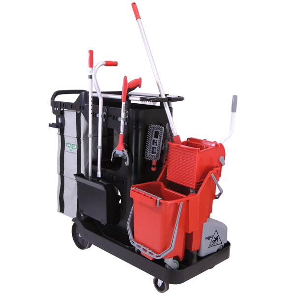 Unger RestroomRx Cart System Cleaning Specialist Complete Kit (32 Quart)