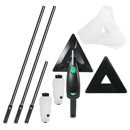 Unger Stingray Refillable Indoor Window & Surface Cleaning 10 Foot Kit