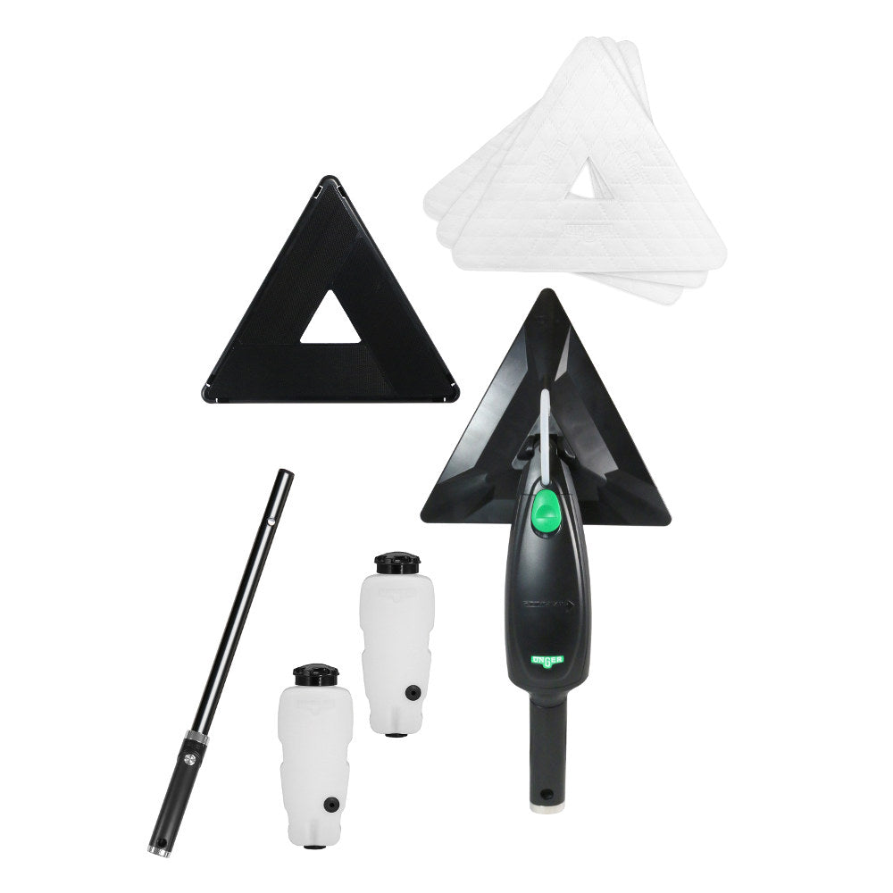 Unger Stingray Refillable Indoor Window & Surface Cleaning 3 Foot Kit